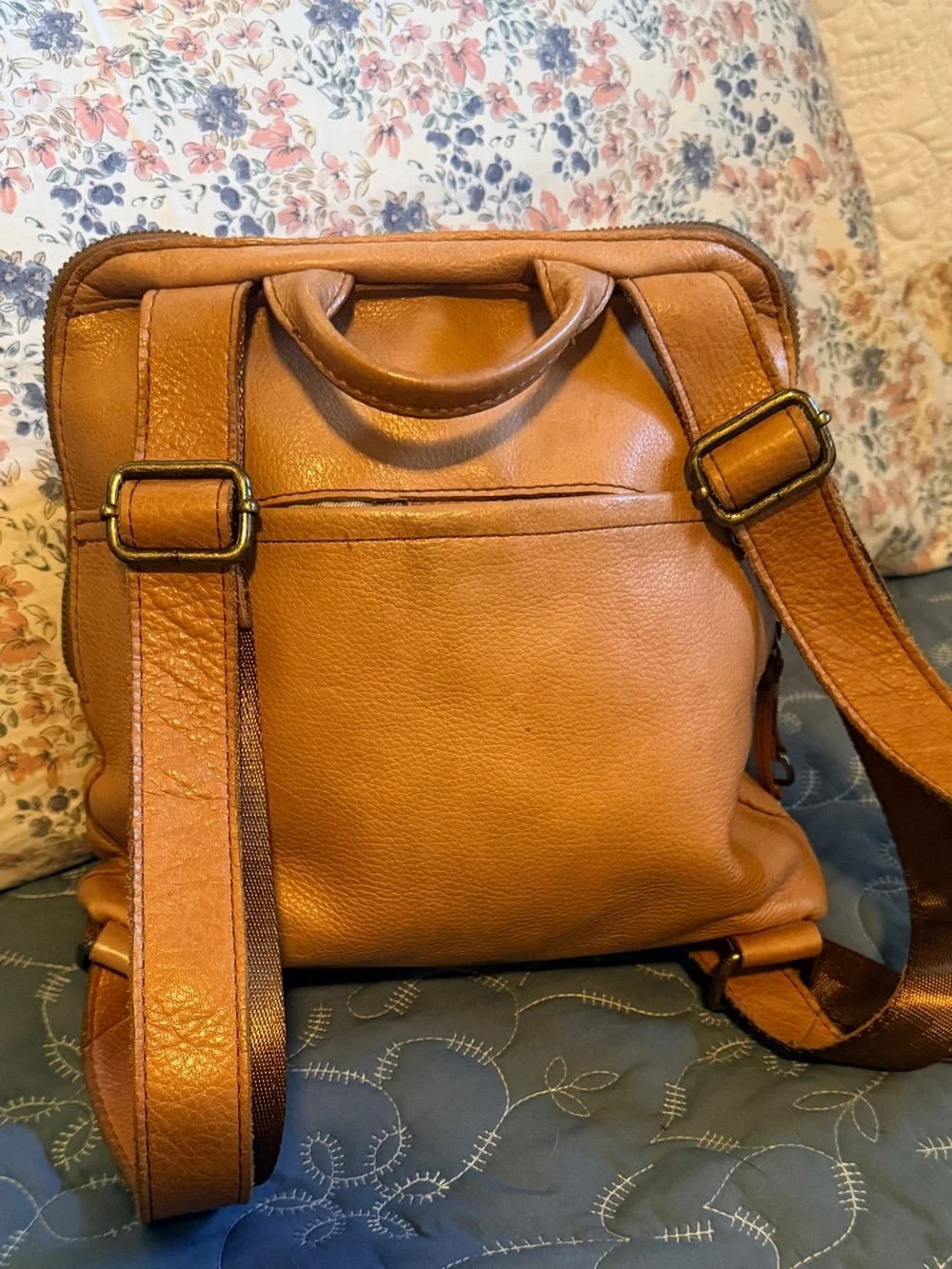 American Leather Brown Women’s Backpack